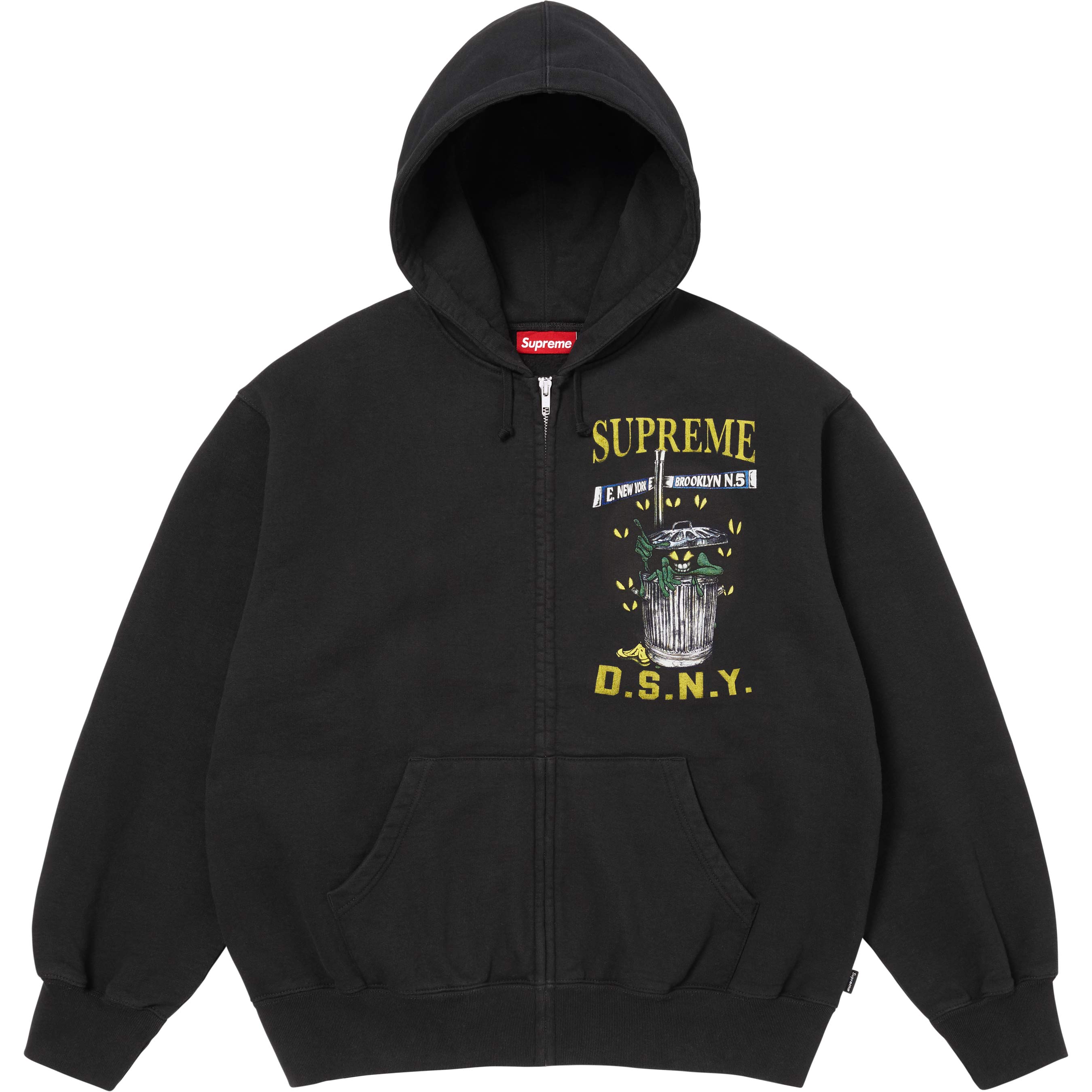 Supreme/DSNY Zip Up Hooded Sweatshirt view 10